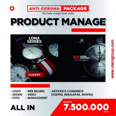 PROMO ANTI-CORONA - PRODUK MANAJEMEN